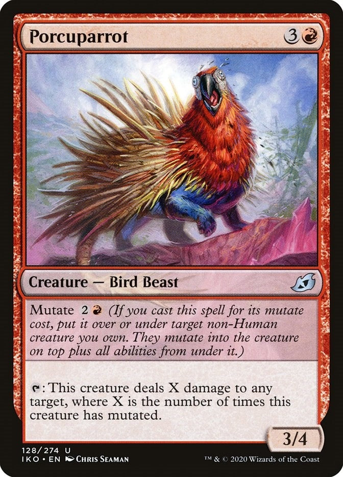 Porcuparrot (128) (IKO) Japanese