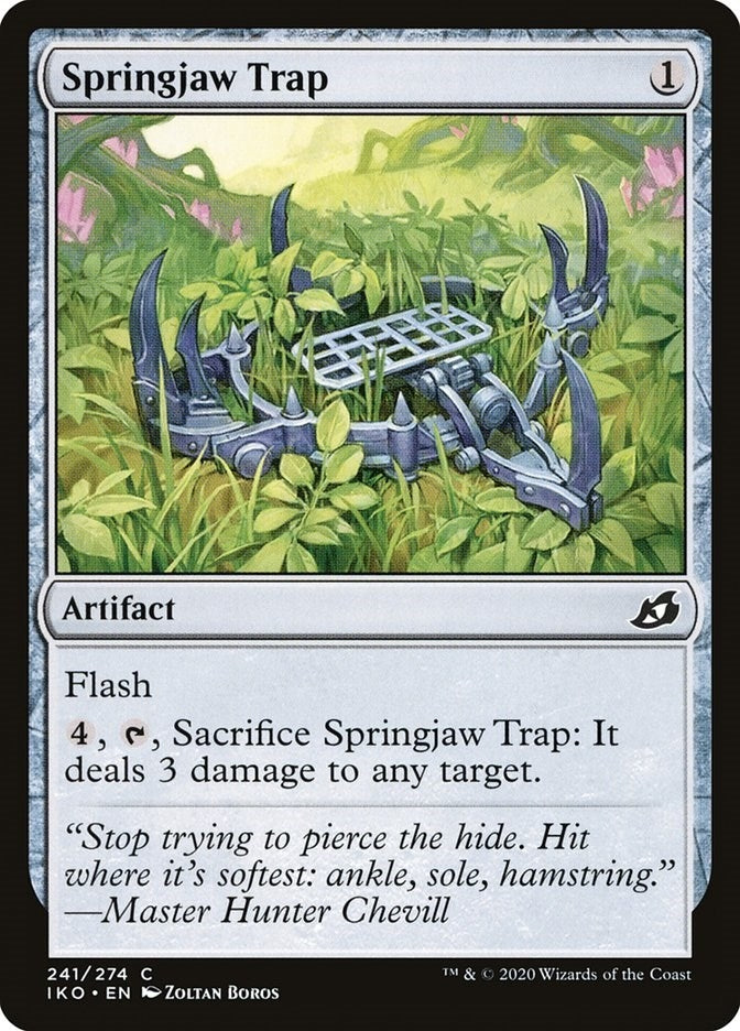 Springjaw Trap (241) (IKO) Japanese