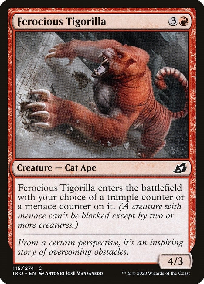 Ferocious Tigorilla (115) (IKO)