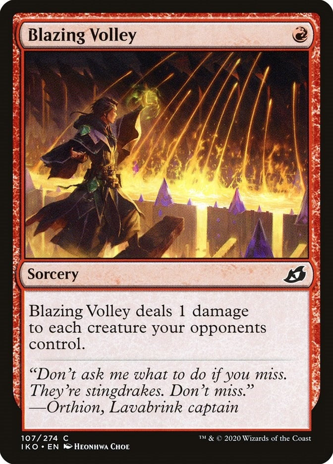 Blazing Volley (107) (IKO) Japanese