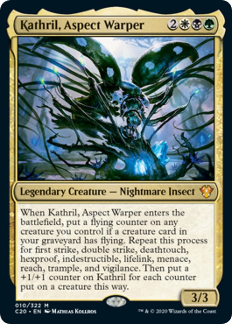 Kathril, Aspect Warper (Commander 2020) (10) (OVER)