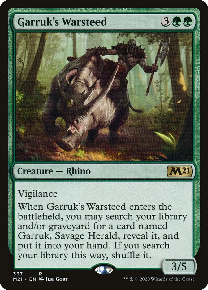 Garruk's Warsteed (337) (M21)