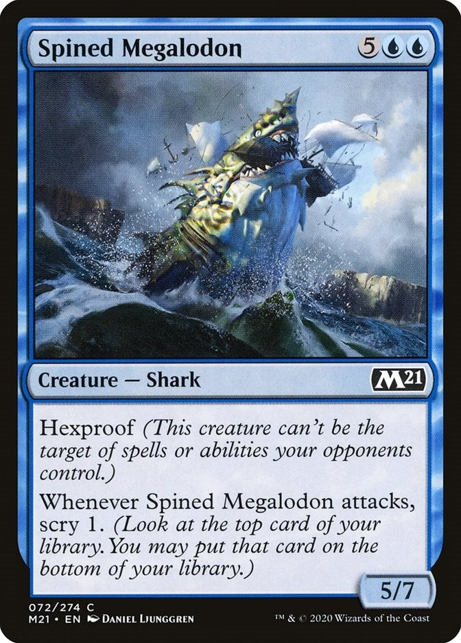 Spined Megalodon (72) (M21)