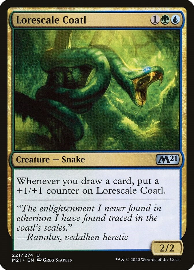 Lorescale Coatl (221) (M21)