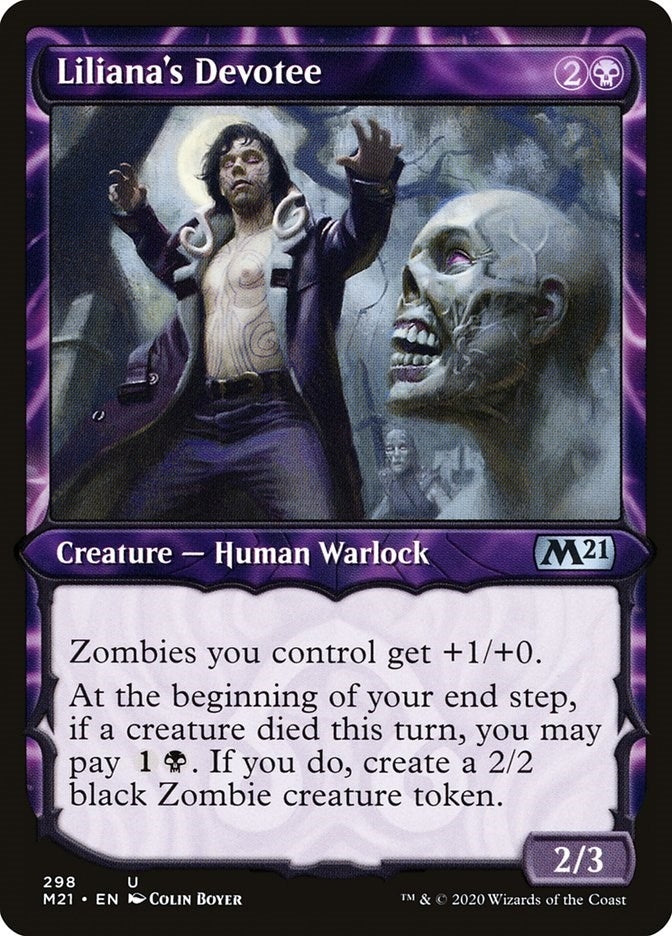 Liliana's Devotee (Showcase) (298) (M21) Japanese