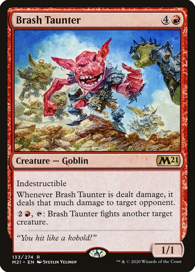 Brash Taunter (133) (M21) Japanese