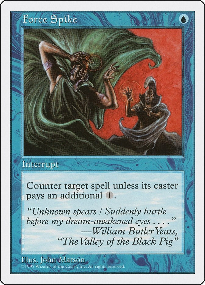 Image for Force Spike (5ED) - Magic: The Gathering