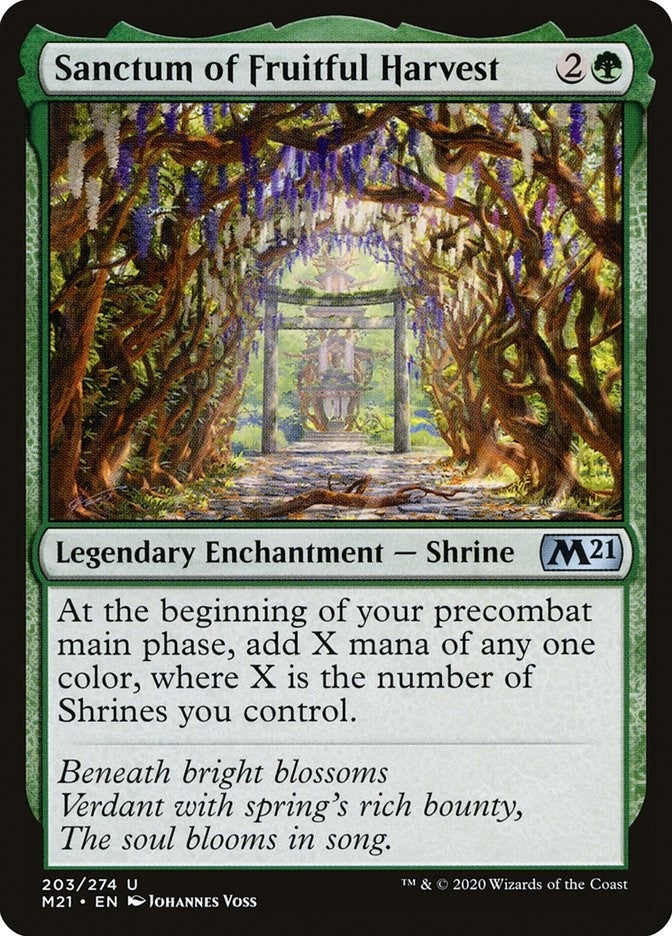 Sanctum of Fruitful Harvest (203) (M21) French