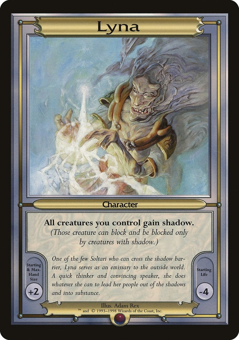 Image for Lyna (Oversize) (VNG) - Magic: The Gathering