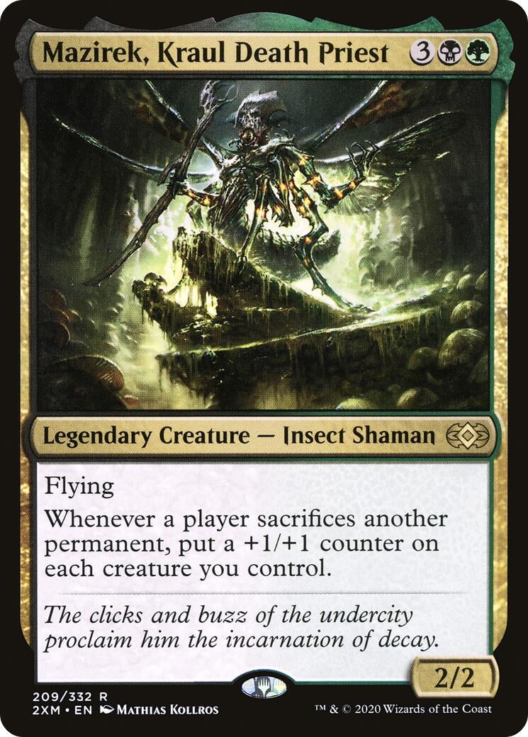 Mazirek, Kraul Death Priest (209) (2XM) Japanese