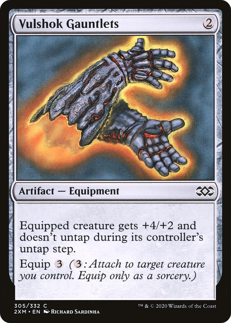 Vulshok Gauntlets (305) (2XM)