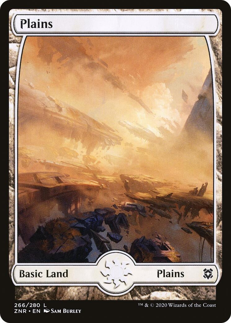 Plains (266) - Full Art (266) (ZNR)