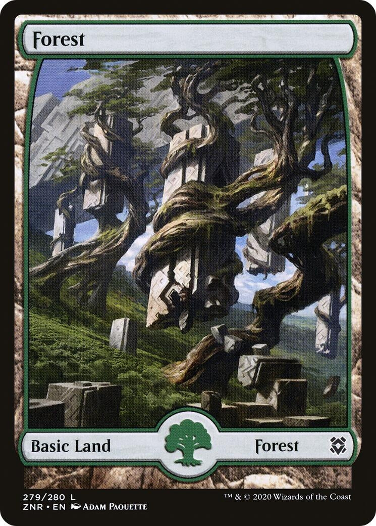 Forest (279) - Full Art (279) (ZNR) Spanish
