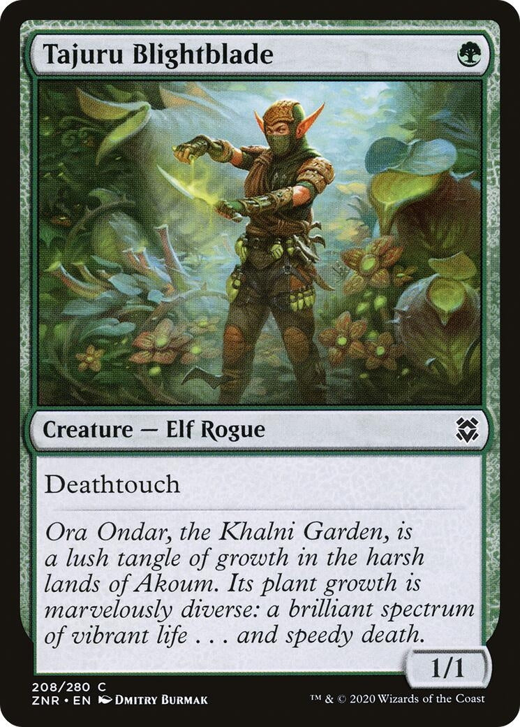 Tajuru Blightblade (208) (ZNR) Japanese
