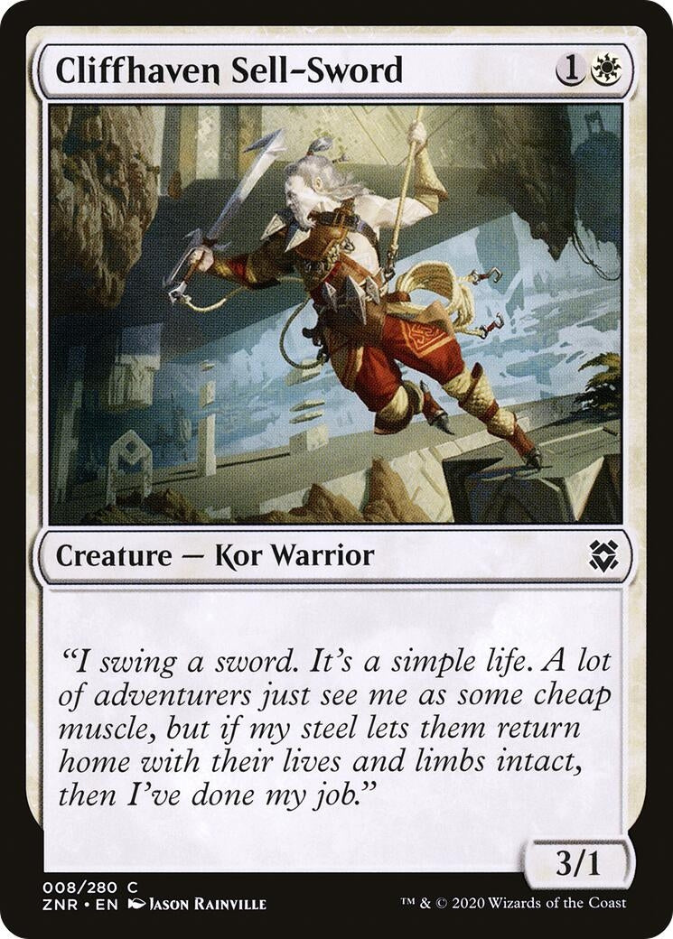 Cliffhaven Sell-Sword (8) (ZNR) Japanese