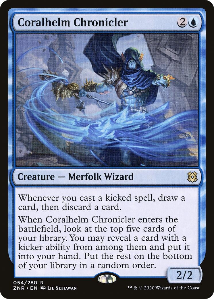 Coralhelm Chronicler (54) (ZNR)