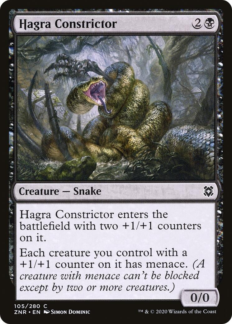 Hagra Constrictor (105) (ZNR) Japanese