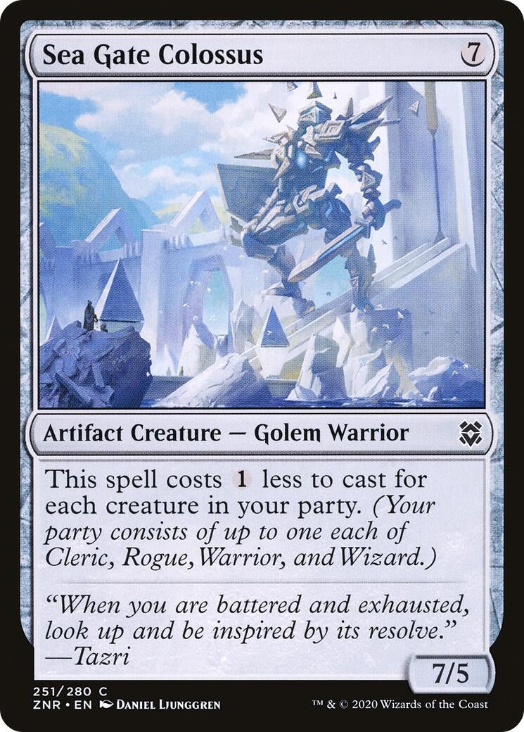 Sea Gate Colossus (251) (ZNR) Japanese