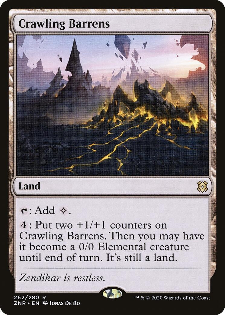 Crawling Barrens (262) (ZNR) Japanese
