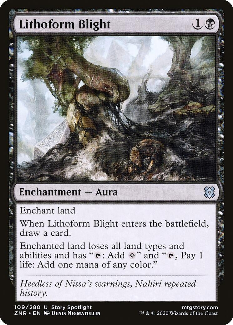 Lithoform Blight (109) (ZNR)