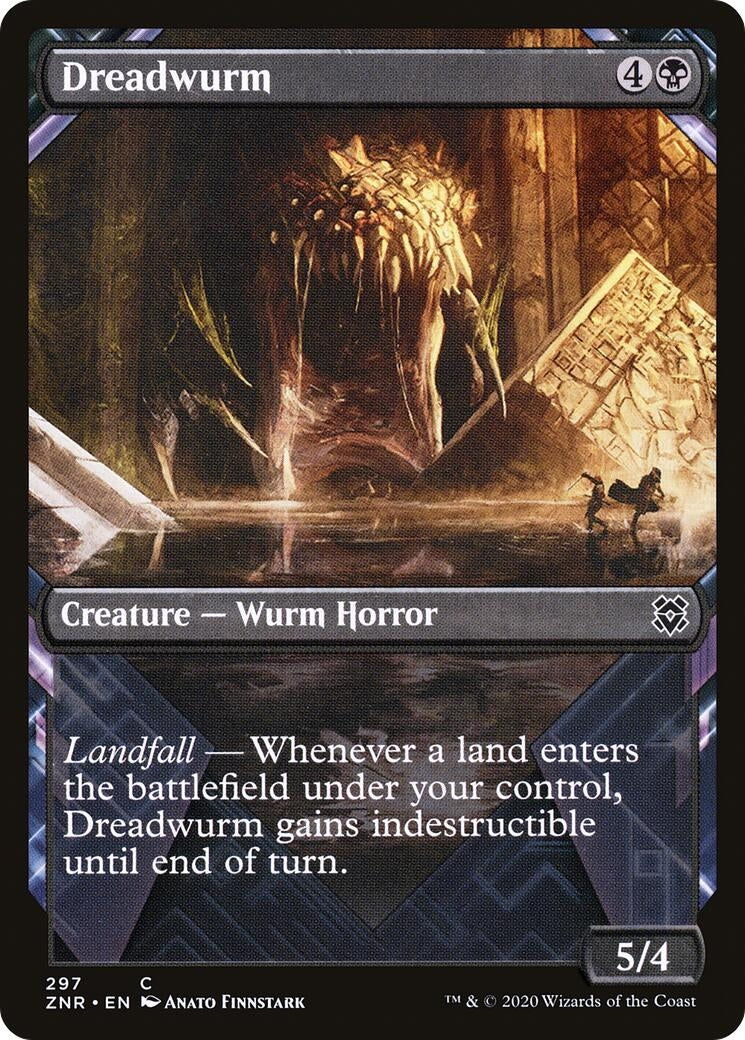 Dreadwurm (Showcase) (297) (ZNR) Japanese
