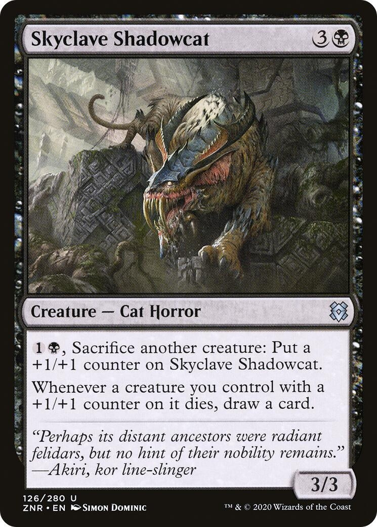 Skyclave Shadowcat (126) (ZNR) Japanese