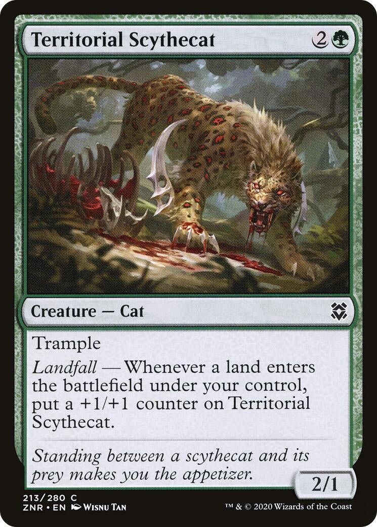 Territorial Scythecat (213) (ZNR)