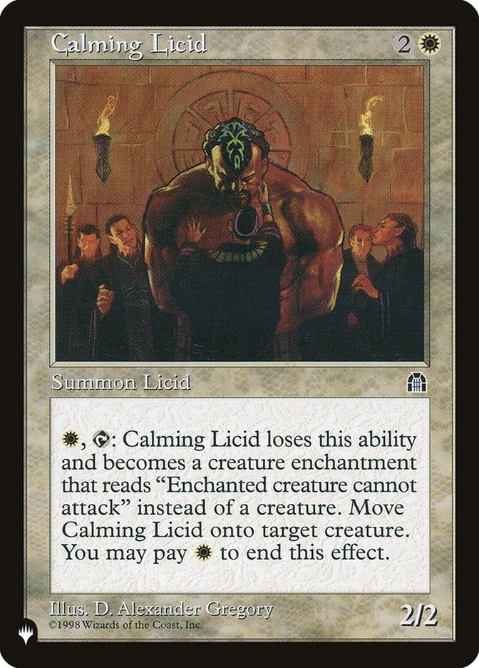 Calming Licid (LIST)