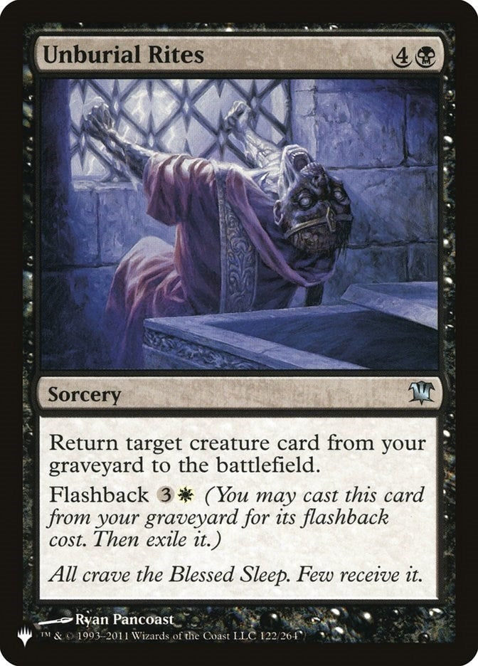 Unburial Rites (122/264) (LIST)