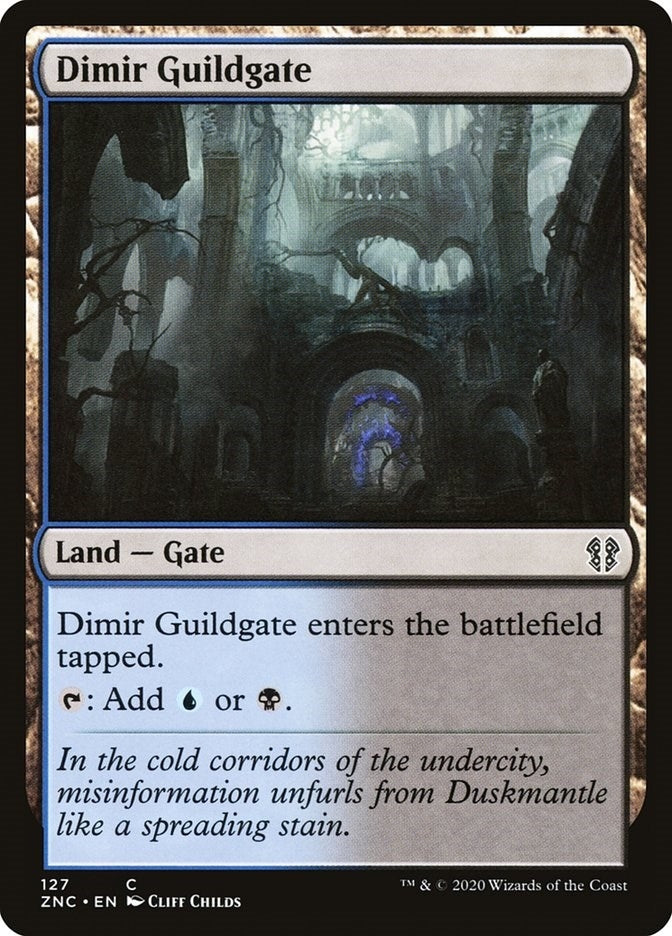 Dimir Guildgate (127) (ZNC)
