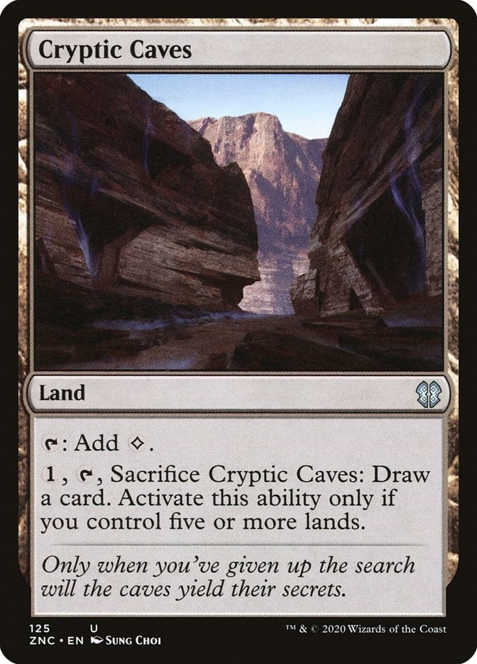 Cryptic Caves (125) (ZNC)