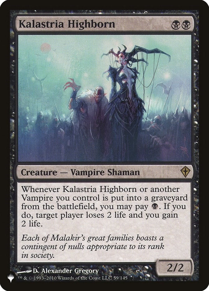 Kalastria Highborn (59/145) (LIST)