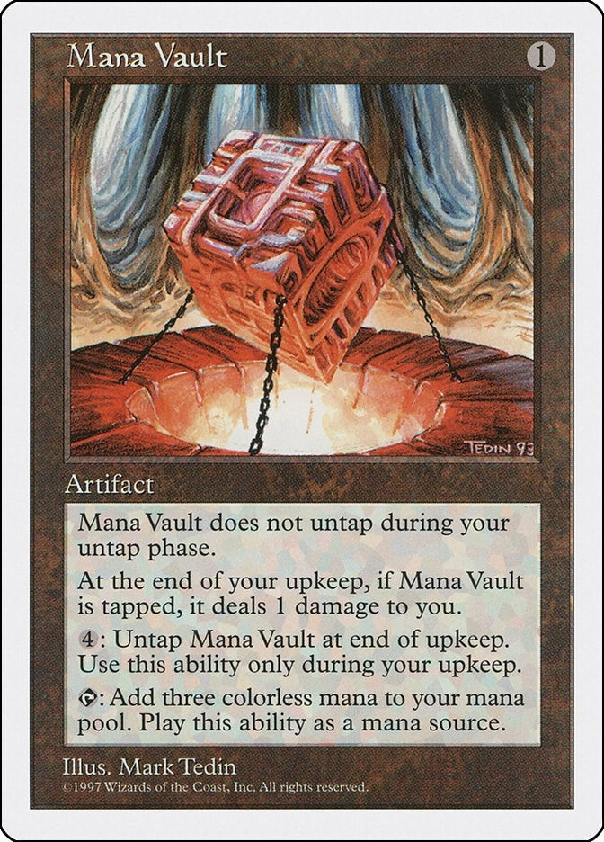 Mana Vault (5ED) Japanese