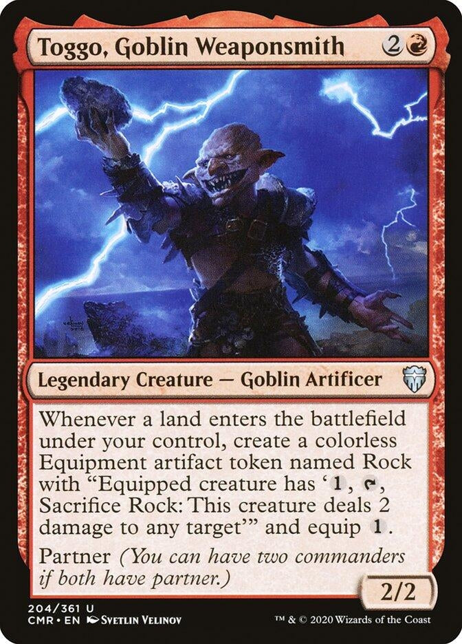 Toggo, Goblin Weaponsmith (204) (CMR)