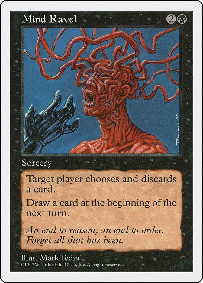 Image for Mind Ravel (5ED) - Magic: The Gathering
