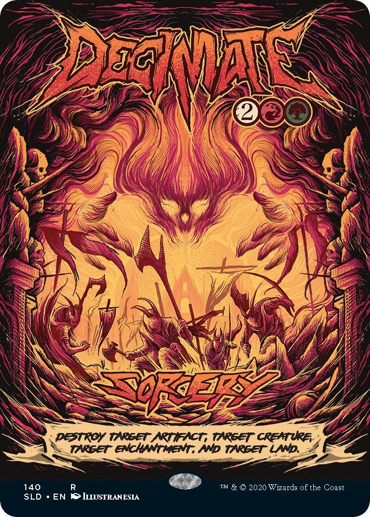 Image for Decimate (140) (SLD) - Magic: The Gathering