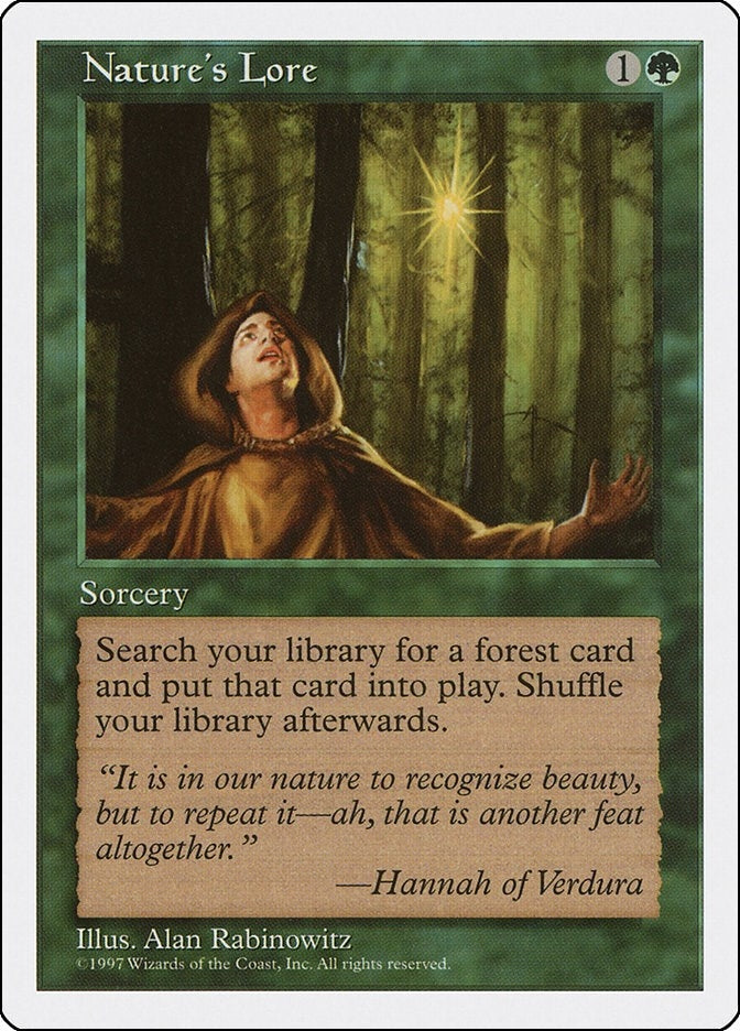 Nature's Lore (5ED) Japanese