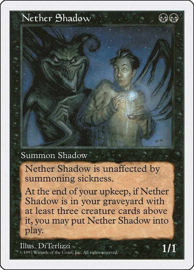 Image for Nether Shadow (5ED) - Magic: The Gathering