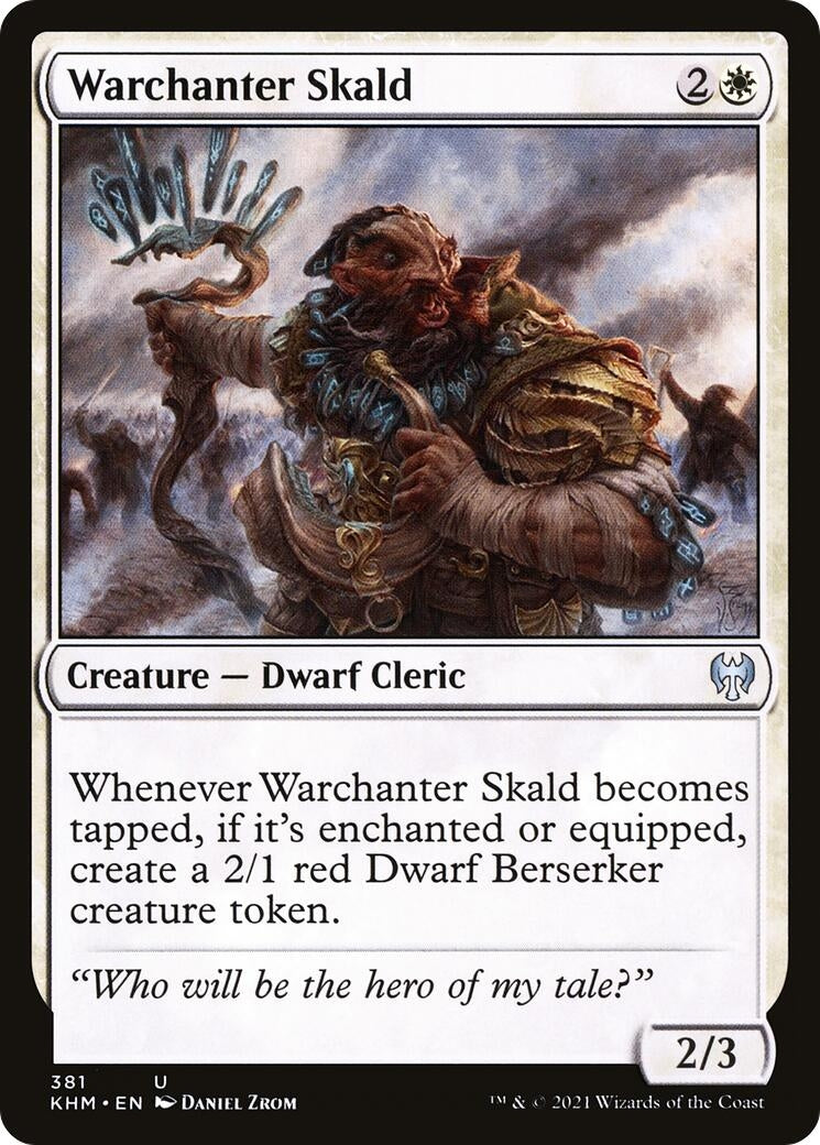 Warchanter Skald (381) (KHM)