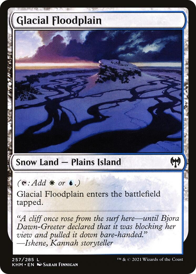 Glacial Floodplain (257) (KHM) Japanese