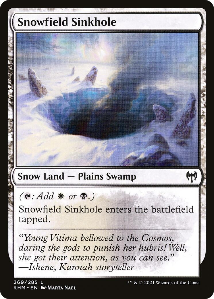 Snowfield Sinkhole (269) (KHM)