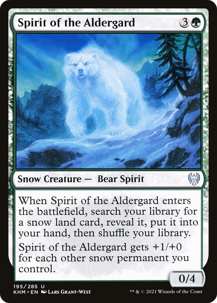 Spirit of the Aldergard (195) (KHM)