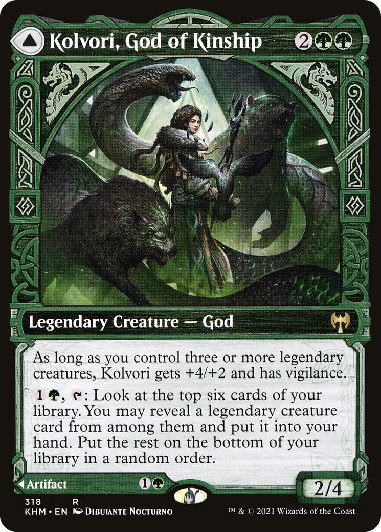 Kolvori, God of Kinship (Showcase) (318) (KHM)