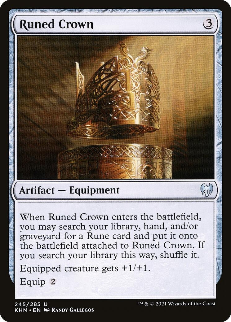 Runed Crown (245) (KHM)