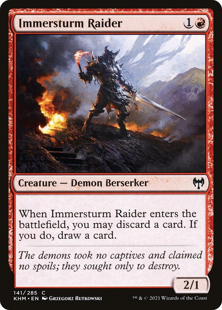 Immersturm Raider (141) (KHM)