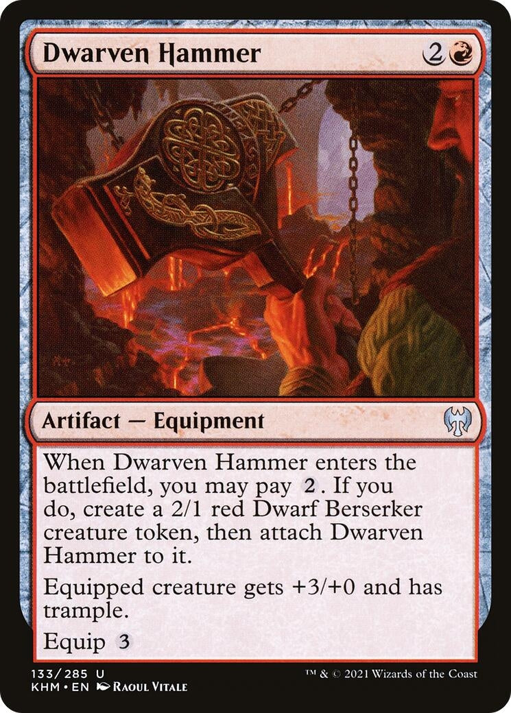 Dwarven Hammer (133) (KHM)