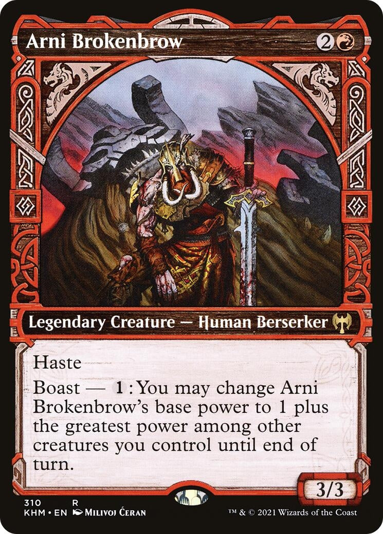 Arni Brokenbrow (Showcase) (310) (KHM) Japanese