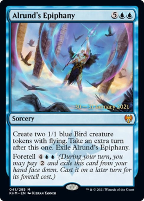 Image for Alrund's Epiphany (41) (PRE) - Magic: The Gathering