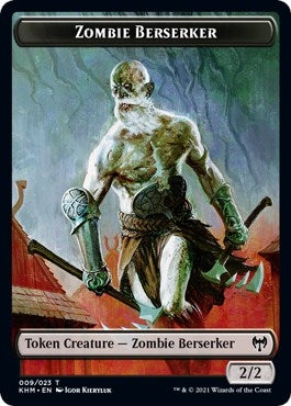 Zombie Berserker Token (9) (KHM)