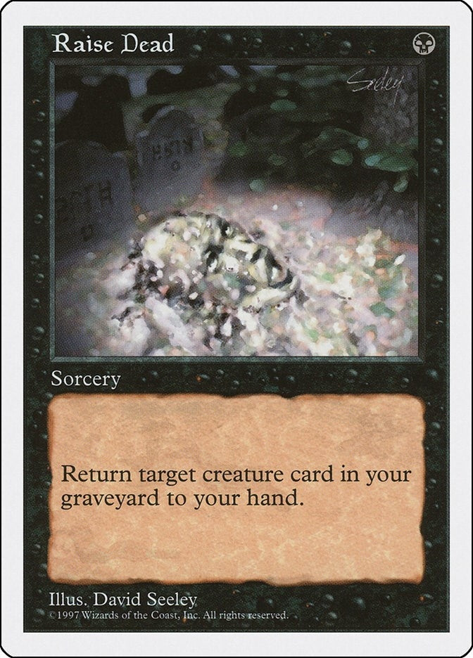 Image for Raise Dead (5ED) - Magic: The Gathering
